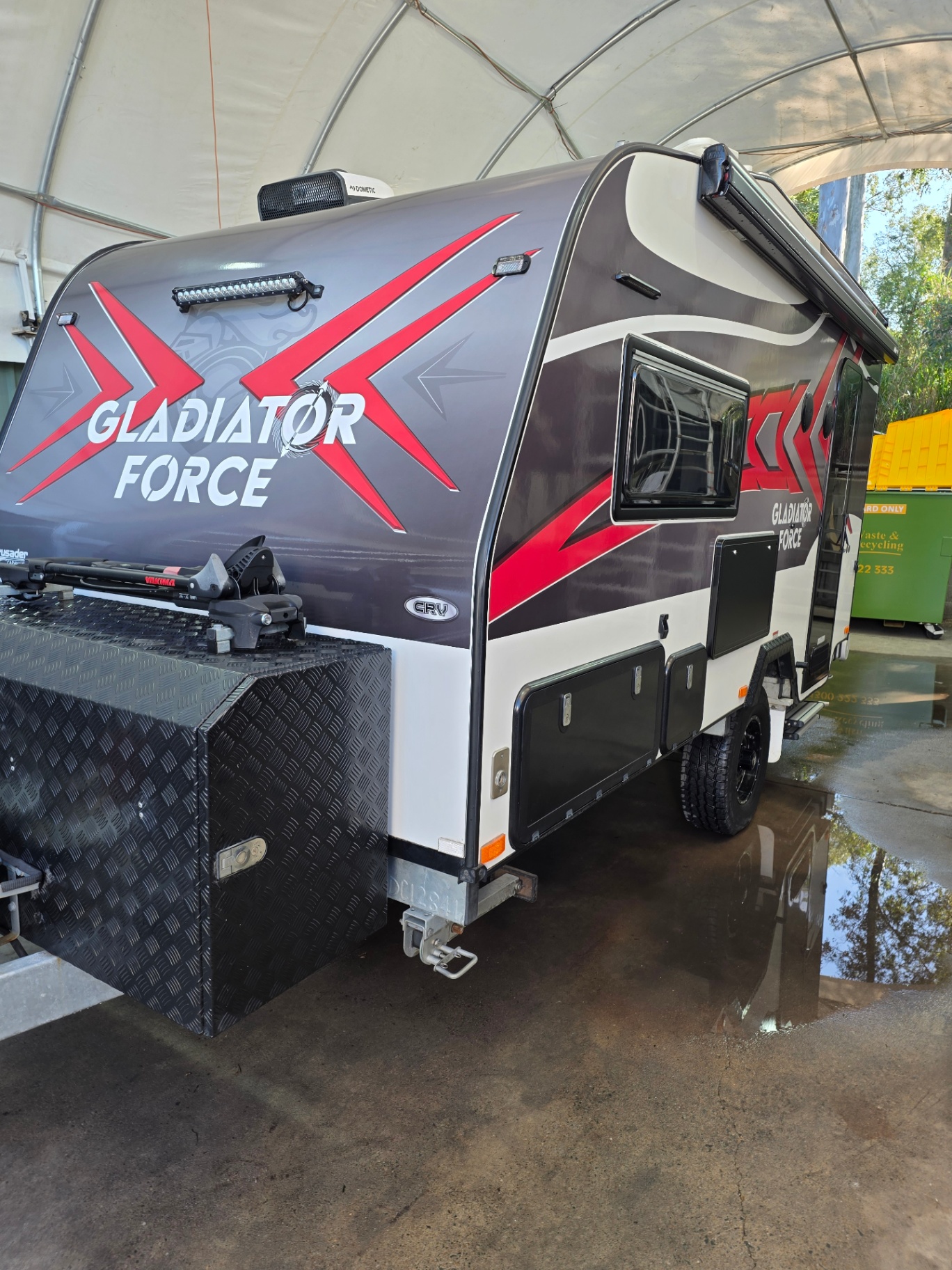 Decal Removal & Ghosting — Pitts Automotive Studio RV paint restoration work